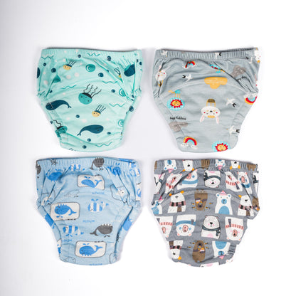 ECO-harjoittelualushousut potalle opetukseen – (4-pakkaus)